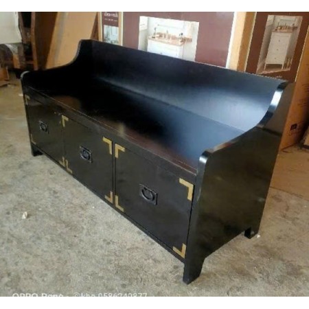 YC08-076 : Ghế Băng Gỗ Có Ngăn Lưu Trữ Chứa Đồ